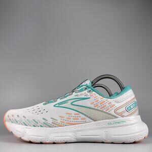 Brooks Glycerin 20 Women's Size 9 Gray Blue White Running Walking Shoes Sneakers